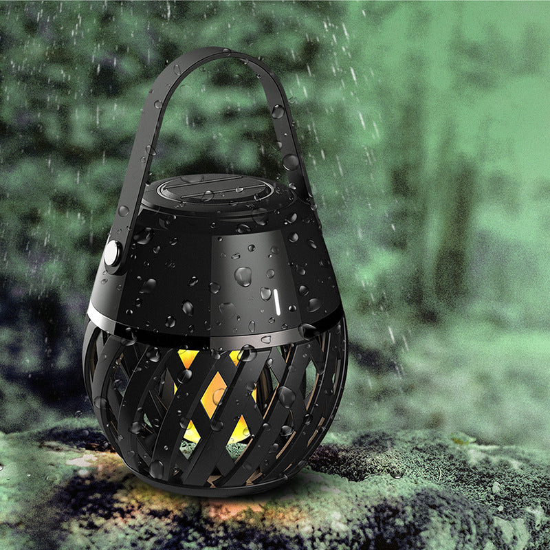 Illuminate Your Experience with the Waterproof Flame Light Bluetooth Speaker